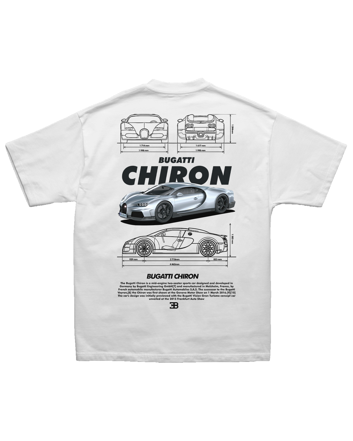 Tee Bugatti Chiron