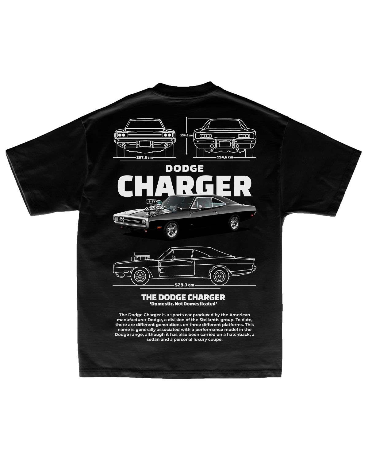 Tee Dodge Charger Fast & Furious