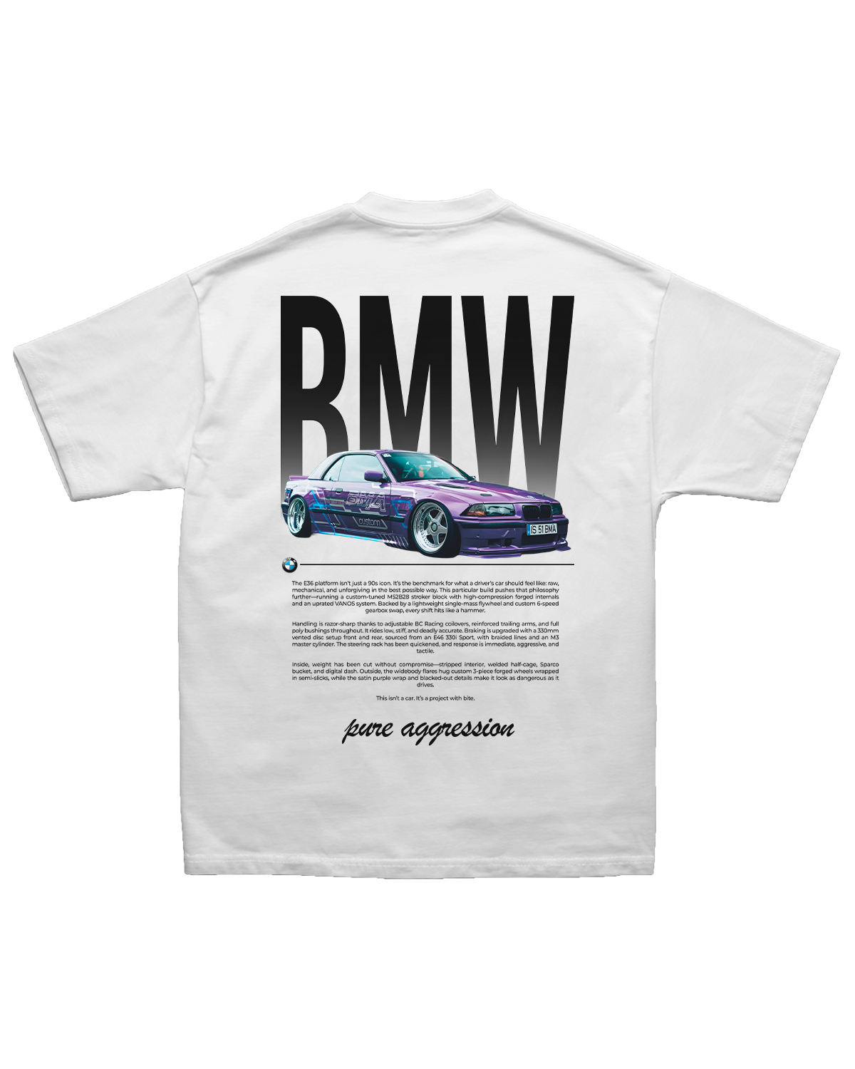 Custom Car Tee – Template 03