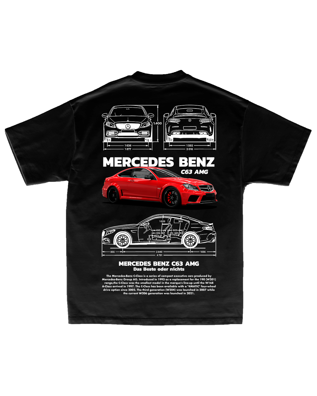 Tee Mercedes-Benz C63 AMG