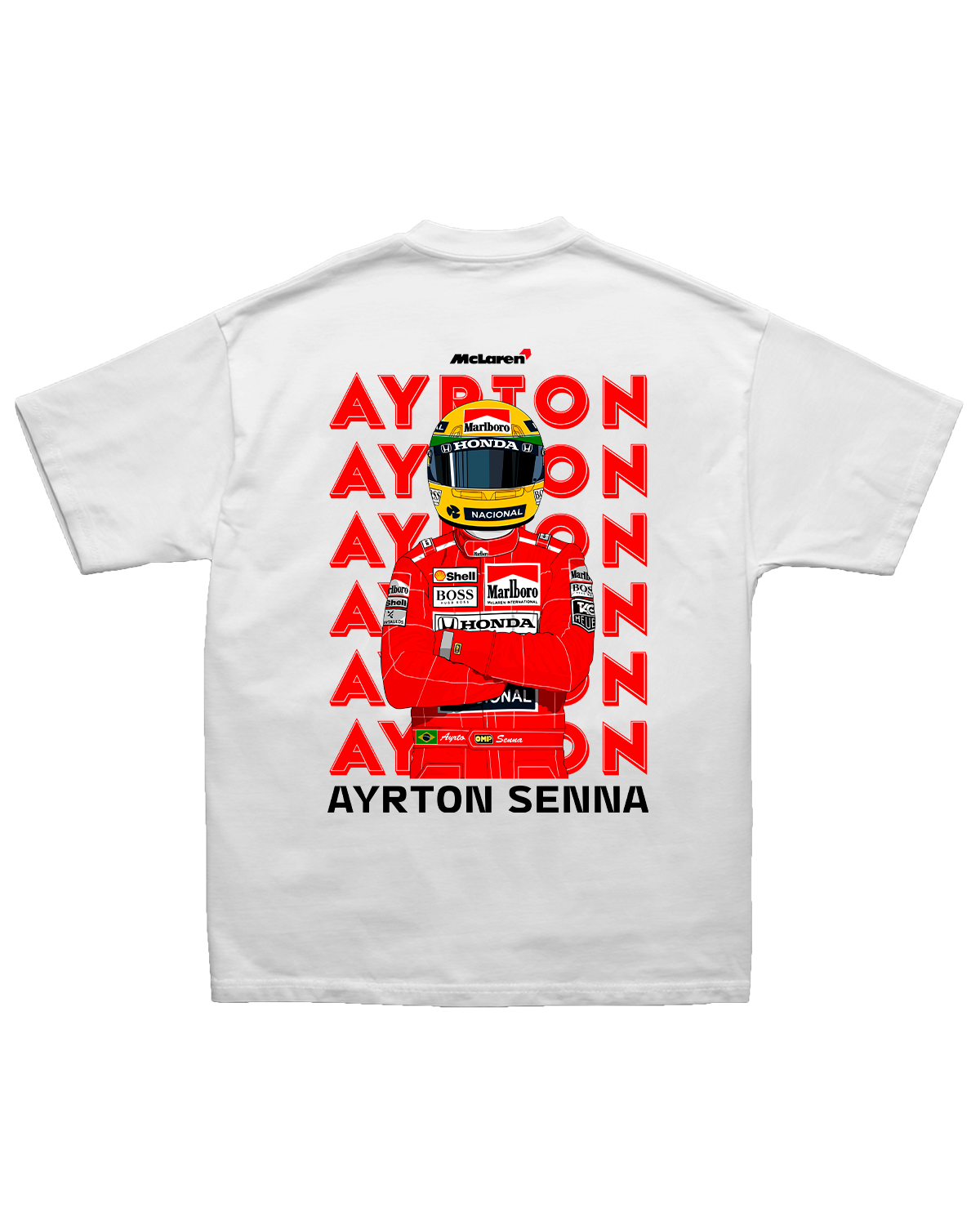 Tee Ayrton Senna McLaren