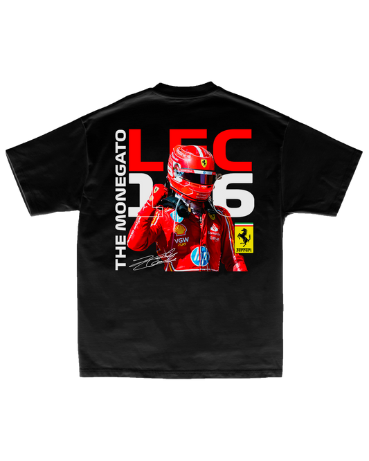 Tee Ferrari F1 Charles Leclerc The Monegato