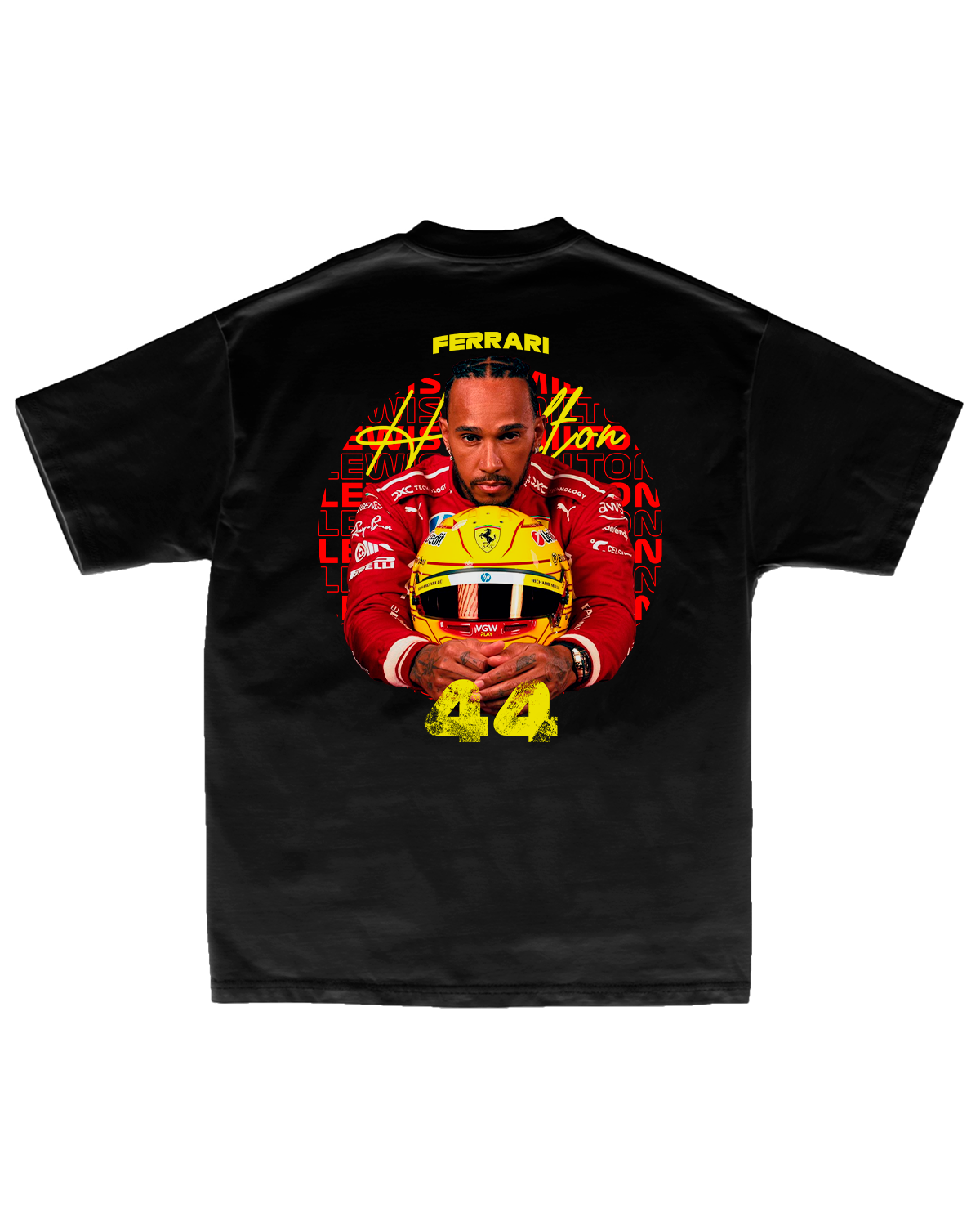 Tee Ferrari F1 Lewis Hamilton Legacy Edition