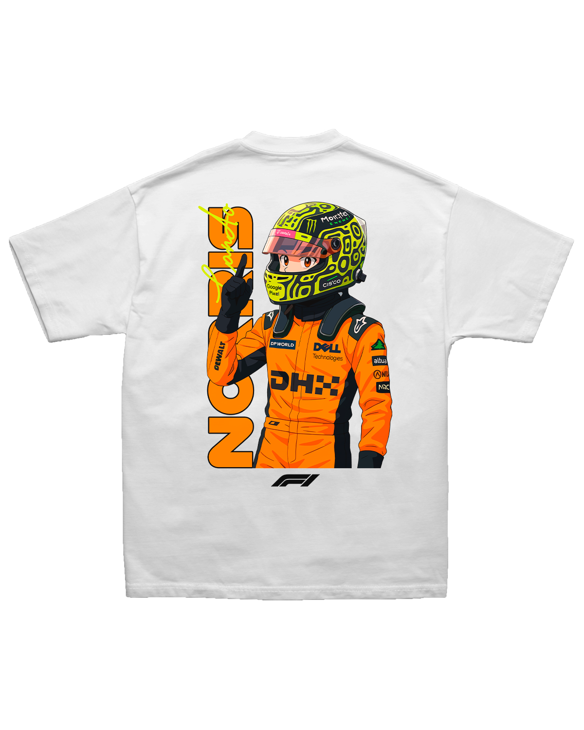 Tee Lando Norris – Neon Race Edition