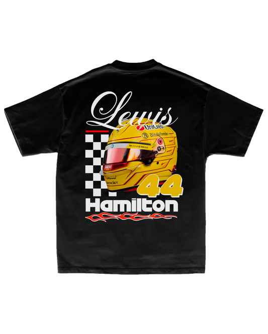 Tee Lewis Hamilton Golden Helmet