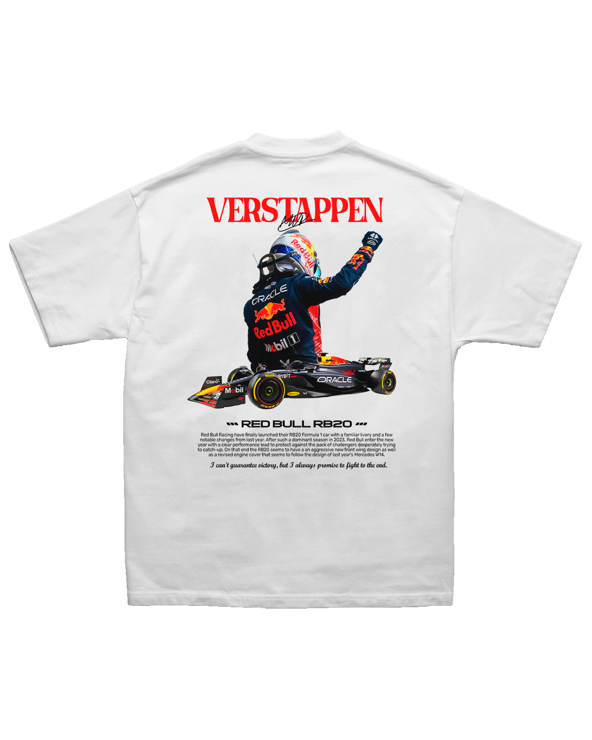Tee Red Bull RB20 – Verstappen Victory