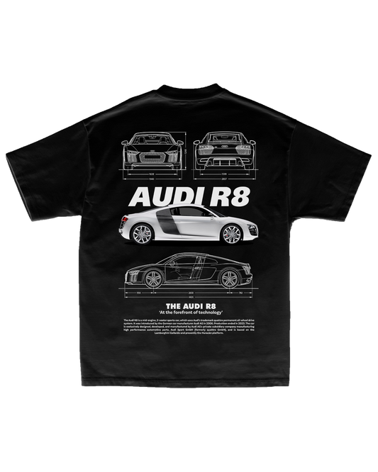 Tee Audi R8 White