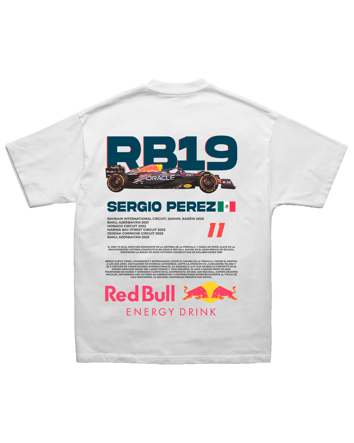 Tee Red Bull F1 Sergio Pérez RB19