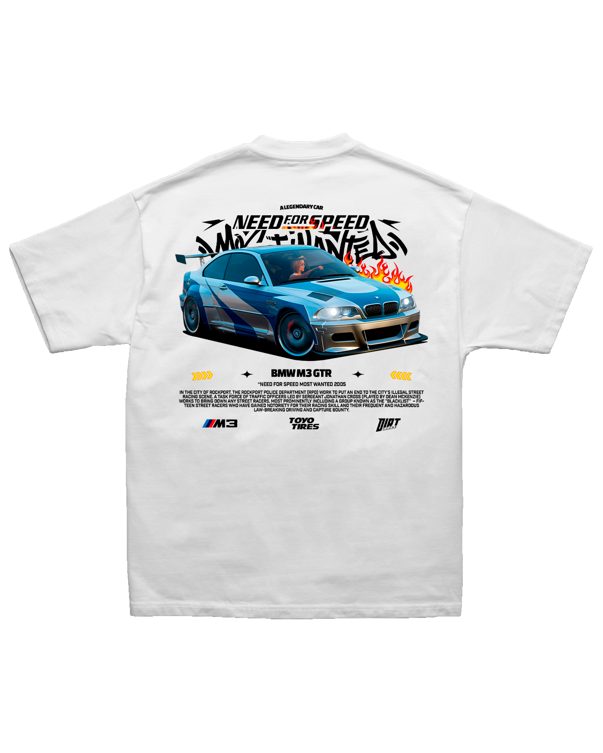 Tee BMW M3 GTR – NFS Most Wanted Legend