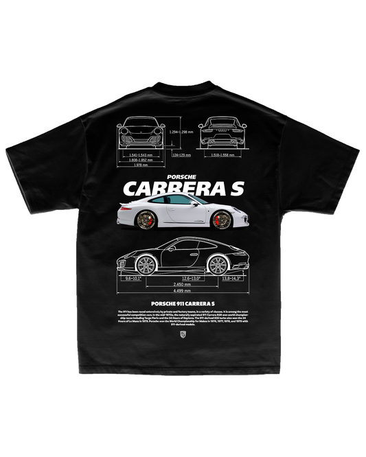 Tee Porsche 911 Carrera S Blueprint Edition