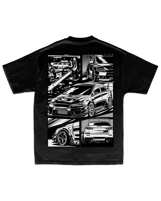 Tee Mitsubishi Lancer Evolution X Manga